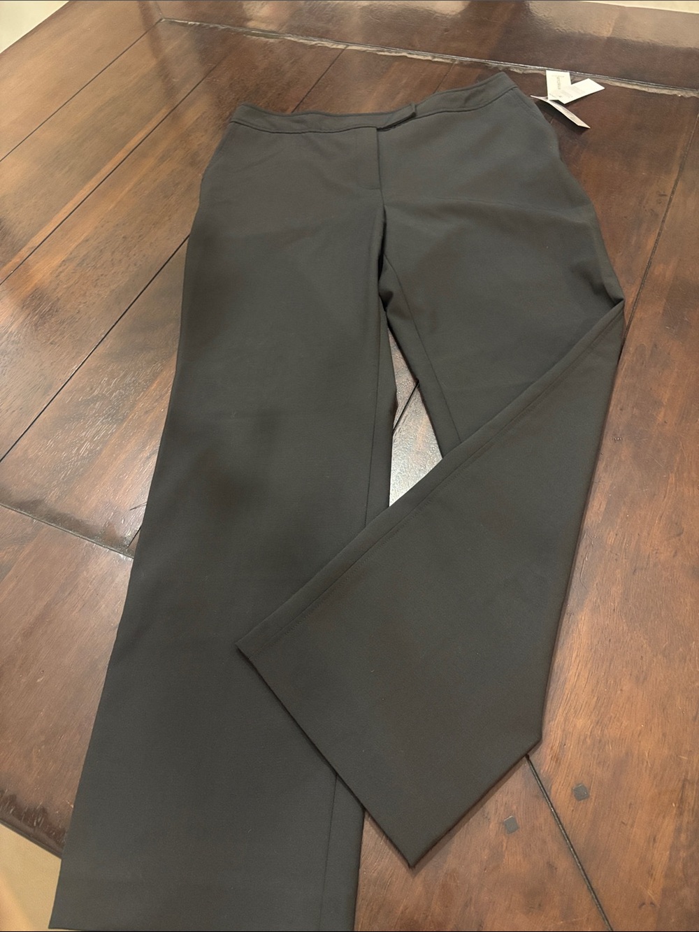 Charter Club Allison Fit Black Dress Pants NWT